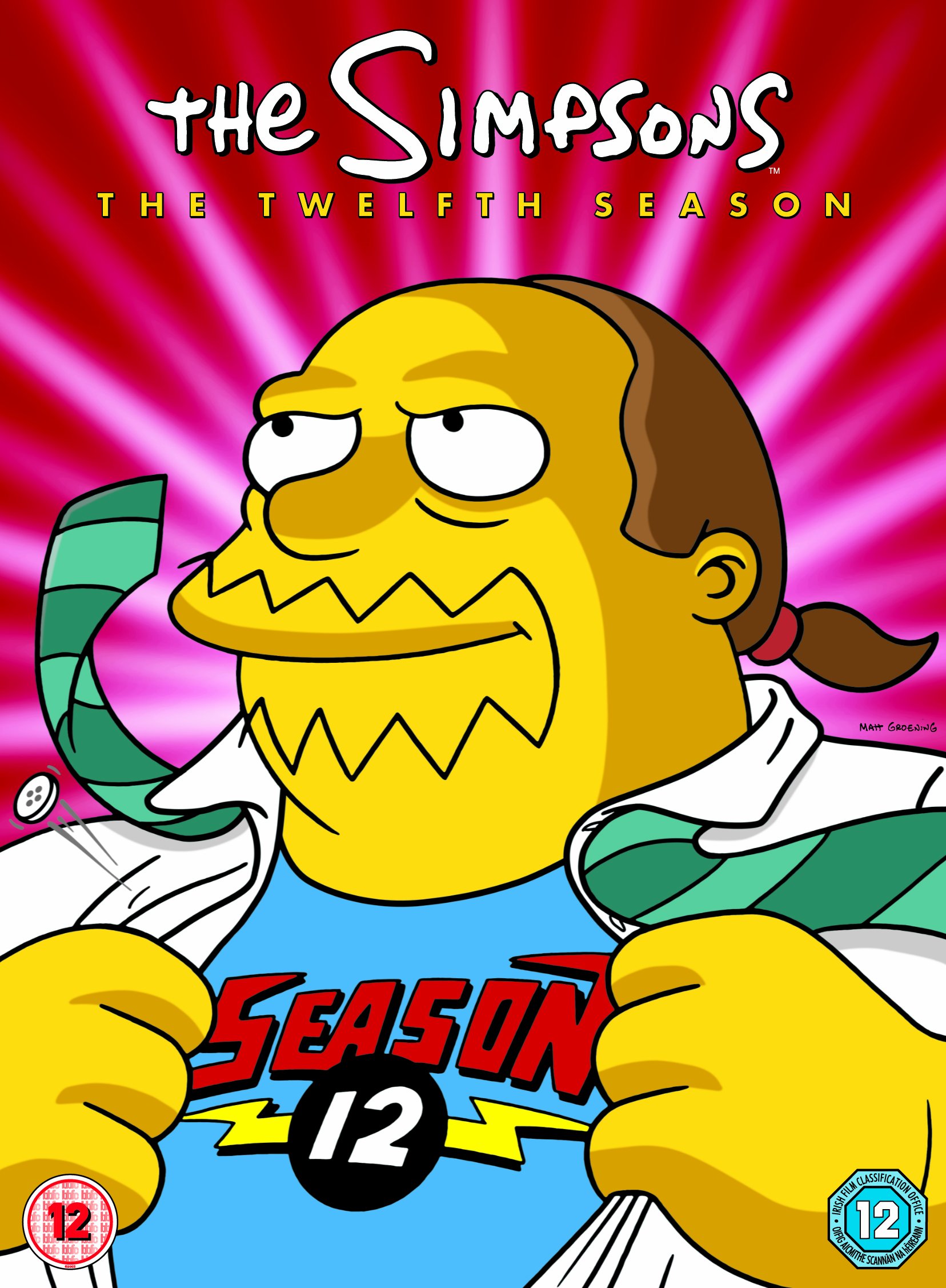 【中古】「非常に良い」Simpsons: Season 12/ [DVD] [Import] The Simpsons - Season 12 - Complete: Amazon.co.uk: Dan